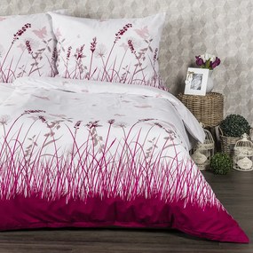 Lenjerie de pat din bumbac 4Home Pajiște cu fluturi, 140 x 200 cm, 70 x 90 cm, 140 x 200 cm, 70 x 90 cm