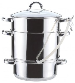 Oalacuaburi pentru sucuri din fructe si legume Rosberg R51260A, 8 litri, Inductie, Otel inoxidabil