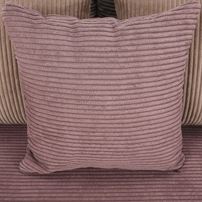 Canapea foarte spatioasa, violet, roz invechit, bej, GILEN BIG SOFA