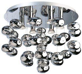 Lustra moderna aplicata design deosebit 49cm Luvia CH