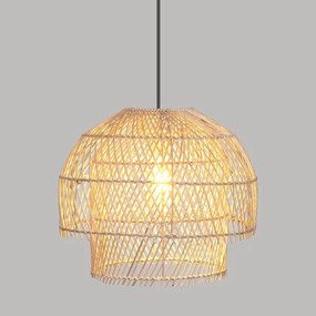 Lustră pe cablu Atmosphera KERY 1xE27/40W/230V ratan