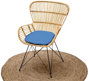 Perna scaun standard albastru deschis