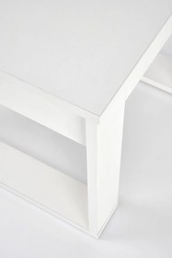 Masuta de cafea Nea patrata alba L60 cm