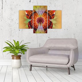 Tablou - Fluture etno (90x60 cm)