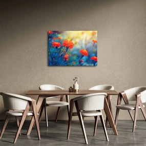 Tablou - Flori portocalii (70x50 cm)