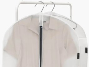 Set husă haine Brabantia 1005661, XL, 60x150 cm, fermoar, alb