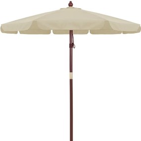 Deuba Umbrelă de grădină Ø330 cm - bej