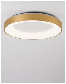 Plafoniera LED 3000K moderna 60cm RANDO THIN auriu NVL-9353854
