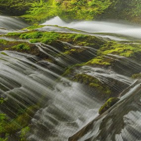 Tablou - Cascada, Wind River Valley (90x60 cm)