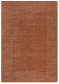 Covor cărămiziu din lână 120x170 cm – Flair Rugs