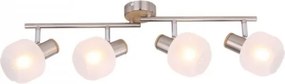 Globo 54302-4 - Lampă spot LOGGI 4xE14/40W/230V
