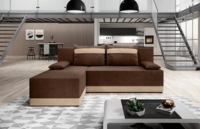 Canapea universală, maro / bej, ROMAND