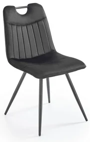 Scaun de bucaterie Olindo, negru
