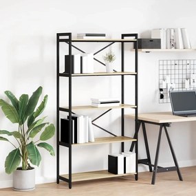 vidaXL Bibliotecă Stejar sonoma 80 x 30 x 153 cm Lemn compozit