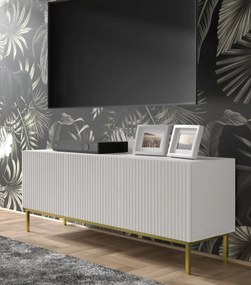 Masă TV 3D 150 Rowanna (alb + Negru). 1125011
