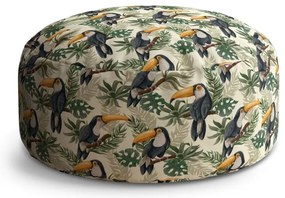 Taburet Circle tucan, colorat