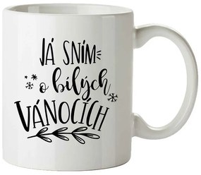 Bohemia Gifts Cană de Crăciun - Visez la unCrăciun alb, 350 ml