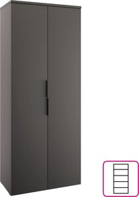 Dulap, antracit, ADAPO ADP01