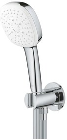 Grohe Tempesta Cube 110 Set dus cu suport si cot iesire, 3 jeturi