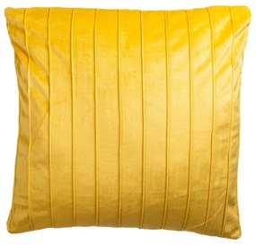 Pernă decorativă JAHU collections Stripe, 45 x 45 cm, galben