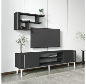 Mobilier living Snowden set (antracit) . 1102582