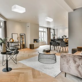 Plafonieră SIRJA SQUARE 2xE27/15W/230V alb