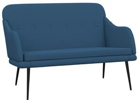 351490 vidaXL Bancă, albastru, 110x76x80 cm, textil