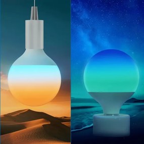 Bec LED RGBW dimabil Aigostar MESH G120 E27/18W/230V 6500K + telecomandă