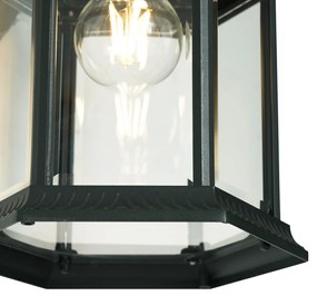 Lampă clasică de perete pentru exterior verde antic IP44 - Glasgow