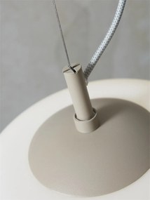 Pendul design decorativ Sapporo L sand/alb