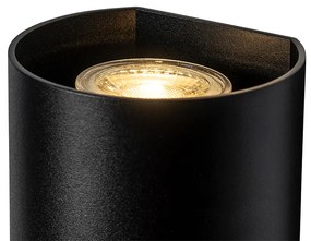 Aplică rotundă de design neagră - Sabbir