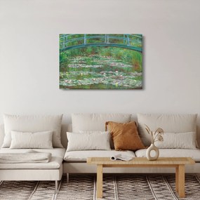Tablou - Claude Monet, The Japanese Footbridge, reproducere (90x60 cm)