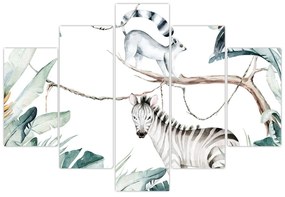 Tablou - Animale exotice (150x105 cm)