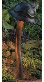 Lampa iluminat exterior din fier forjat design ciuperca AL 6693, 114cm