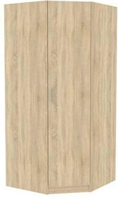 Dulap INVITA TIP 3, stejar sonoma, DTD laminat, cu o usa, 91x91x200 cm
