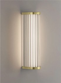 Aplica de perete LED baie IP44 VITREE aurie