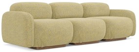 Canapea modulară galbenă 270 cm Ailani – Makamii