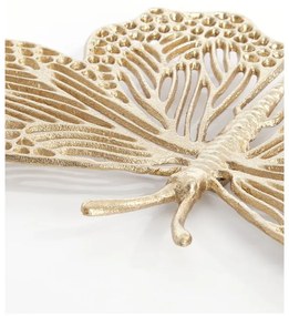 Decorațiune de perete din metal 41x23 cm Butterfly – Light &amp; Living