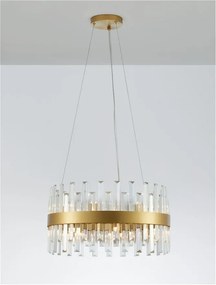 Lustra suspendata eleganta design modern Crown 55cm