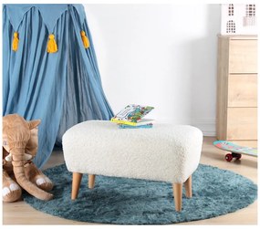 Puf de copii alb Moouv – Artie