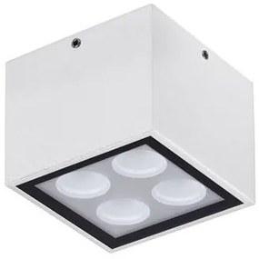 Plafoniera/Spot LED iluminat exterior IP54 SIMPLY alb