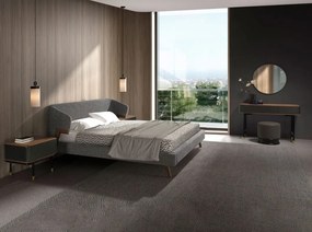 Consola deosebita design LUX Dark Grey-Walnut 120x50cm