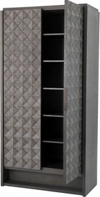 Dulap design elegant LUX Jane, cafeniu-Mocha 113833 HZ