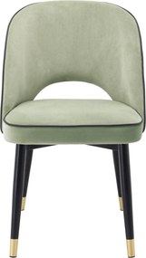 Set de 2 scaune design elegant Cliff, verde 113783 HZ