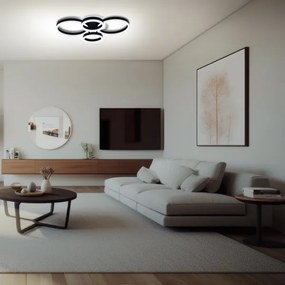 Plafonieră LED dimabilă Brilagi ORBITS LED/49W/230V 3000-6000K + telecomandă