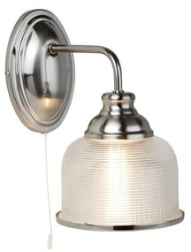 Lampă de perete Searchlight 2671-1SS BISTRO 1xE27/60W/230V crom