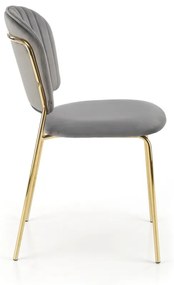 Scaun K499 velvet gri