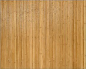 vidaXL Covor dreptunghiular, natural, 80x100 cm, bambus