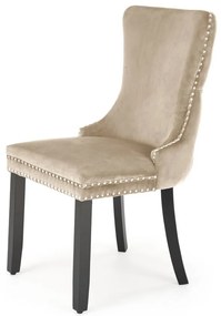 Scaun Alda velvet bej H95 cm
