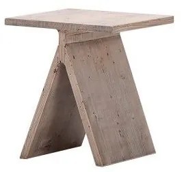 Noptiera natur, din lemn masiv de pin, Harmoni